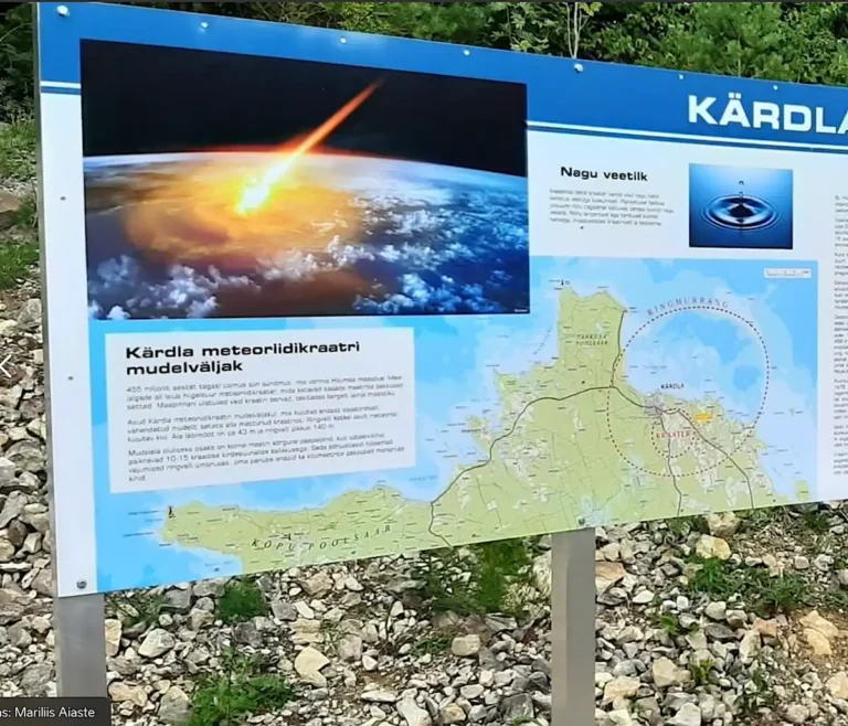 Kärdla meteoriidikraatri mudelväljak