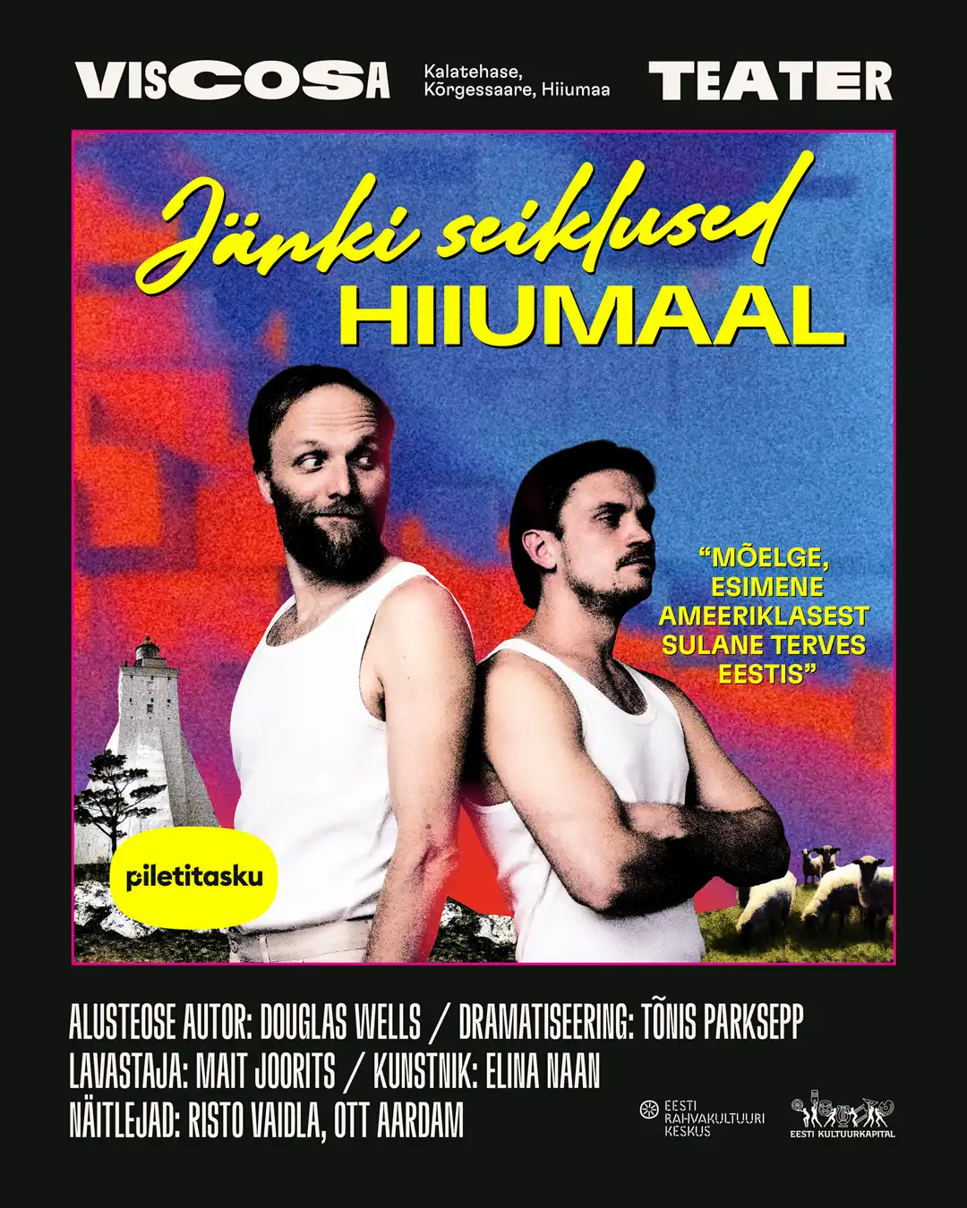 Jänki seiklused Hiiumaal suvelavastused ja teatrietendused Hiiumaal Viscosa kultuuritehas. kuhu minna lastega suveteater