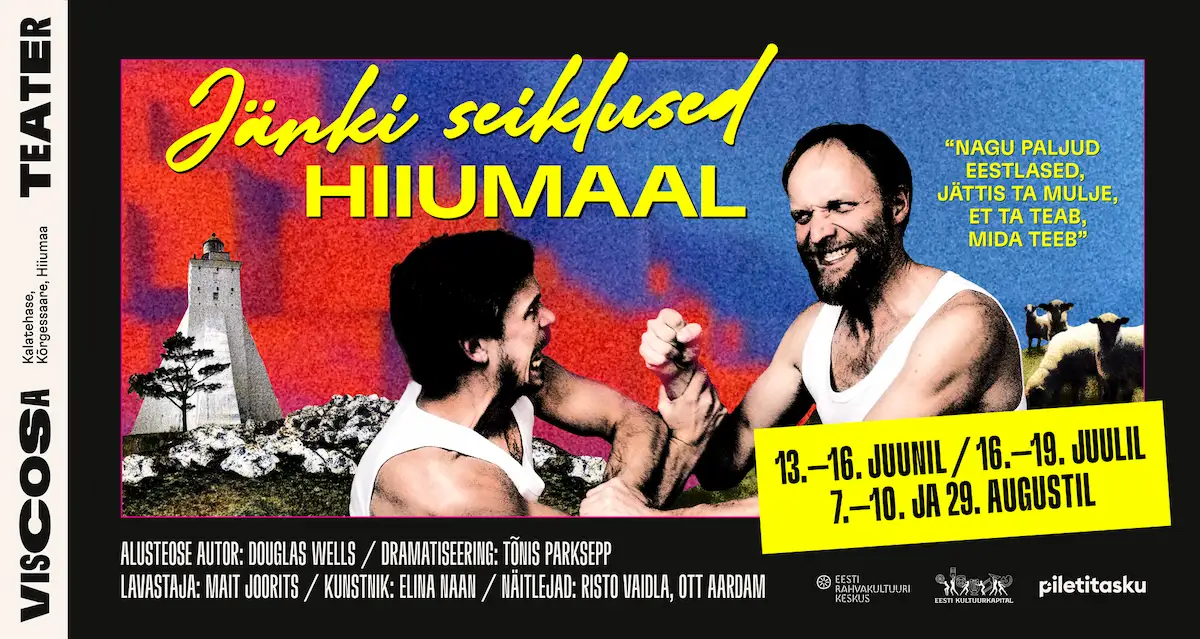 jänki seiklused suvelavastus hiiumaal Viscosa Kultuuritehas teater